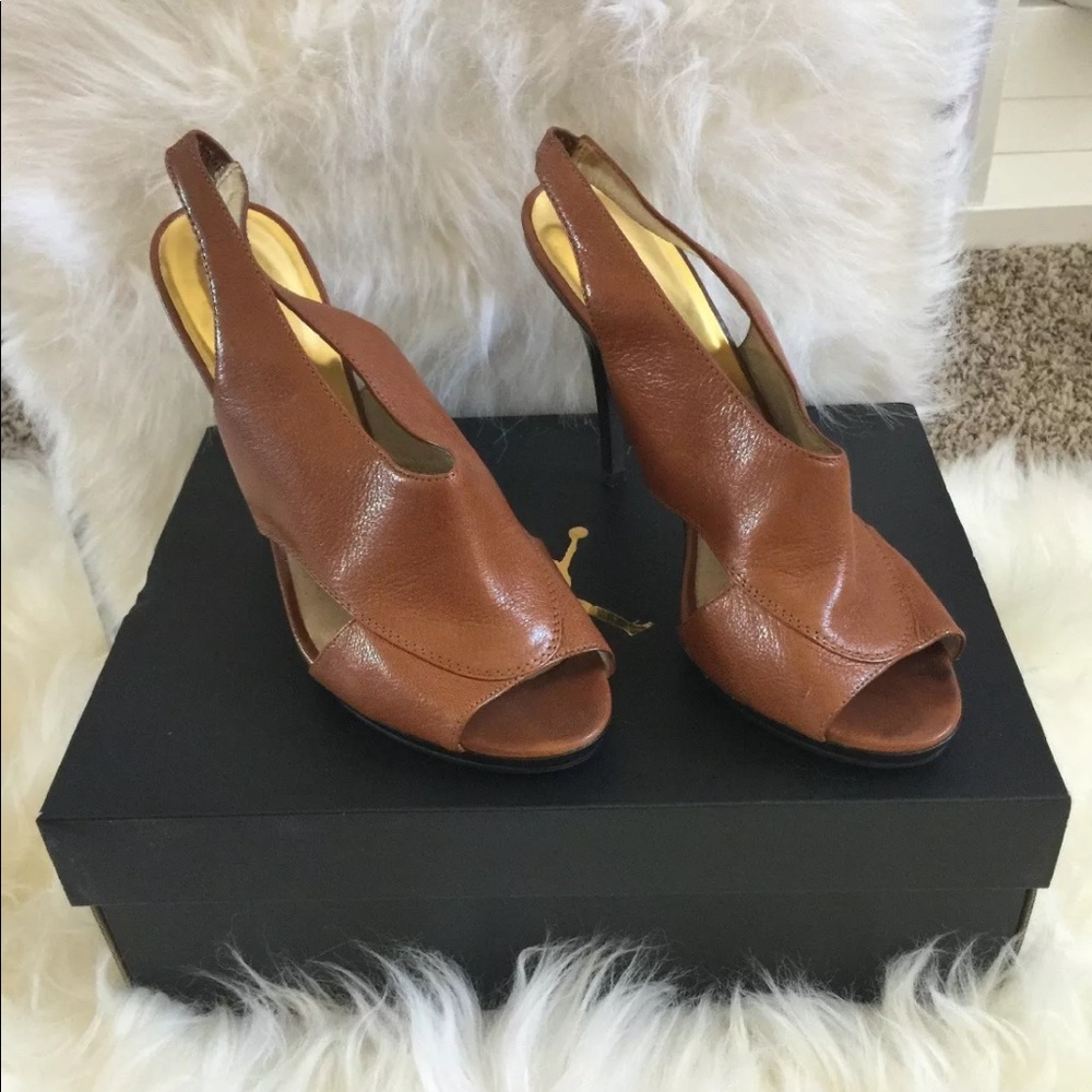 Michael kors slingback open toe sandals size 9.5